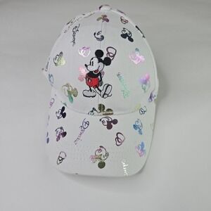 Disney Mickey Womens Mouse Hat Cap Adjustable Strap Back Fila NYC Walt Disney